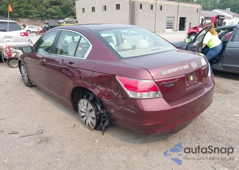 2008 Honda Accord 2.4 Lx из США, поврежденный, VIN 1HGCP26388A136678